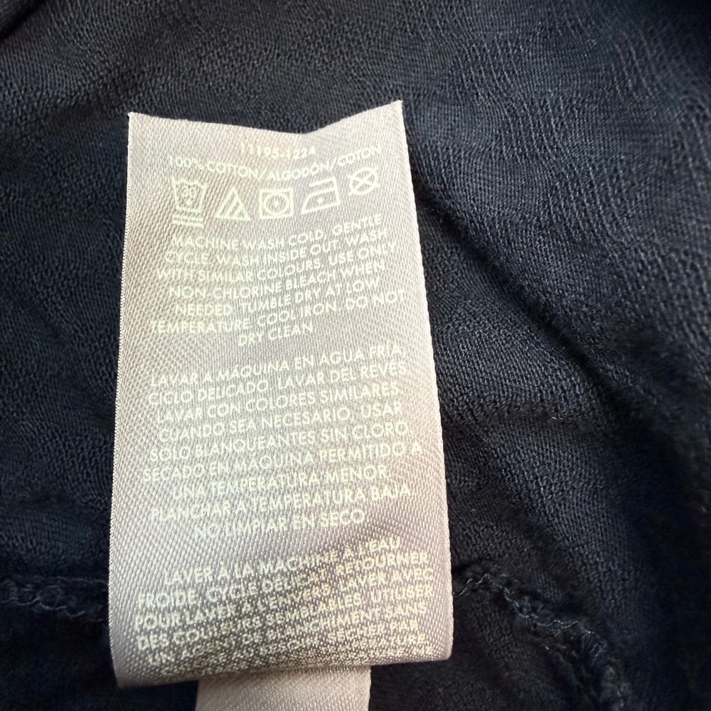 Ted Baker Mens XXL Navy Blue Textured Cotton Polo Shirt Short Sleeve Tipped - Picture 7 of 10